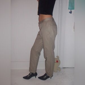 Jil Sander Khaki Trousers